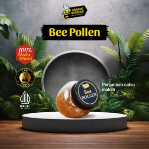 sarang maduku bee pollen murni asli granule 100% alami sumber asam amino