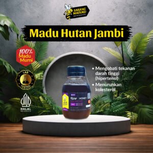 sarang maduku madu hutan jambi asli murni 100% raw honey 125ml