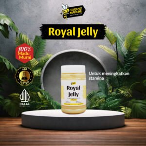 sarang maduku royal jelly asli raw natural 100gr | ratu lebah alami indonesia
