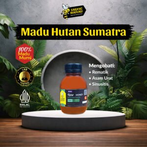 sarang maduku madu sumatera asli murni 100% raw honey 125ml