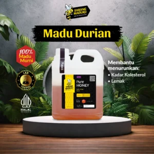 Home Sarang Maduku | Madu Durian Premium Asli 1Kg untuk Kebutuhan Kolesterol