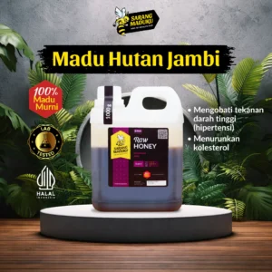 Sarang Maduku Madu Hutan Jambi Asli Murni 100% Raw Honey 1Kg