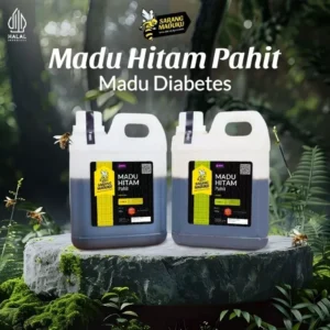 Sarang Maduku Madu Hitam Pahit Asli 100% Raw Honey Alami dengan Rasa Khas Nusantara