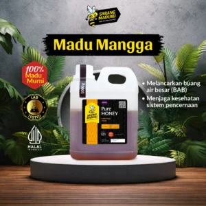 Sarang Maduku Madu Mangga Asli Murni 100% Raw Honey 1Kg Lancar Pencernaan BAB