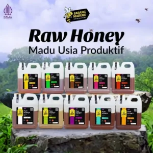 Sarang Maduku | Madu Murni Asli Raw Honey 100% Varian Nektar Bunga Alami